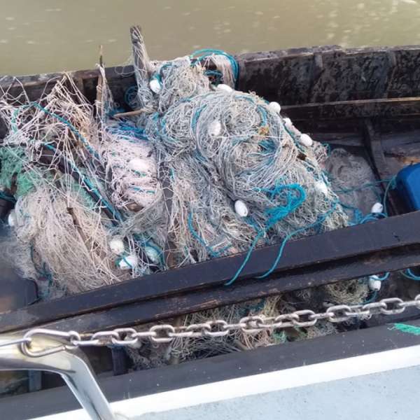 Plase de pescuit în lungime de aproximativ 400 m, confiscate de poliţiştii de frontieră