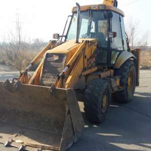 Buldoexcavator neînmatriculat, descoperit în Punctul de Trecere a Frontierei Zona Liberă Galați