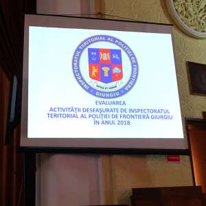Bilanţul Inspectoratului Teritorial al Poliţiei de Frontieră Giurgiu