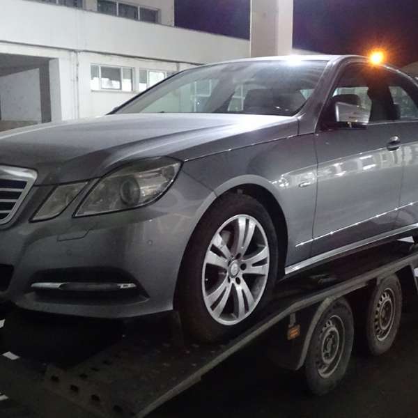 Autoturism căutat de autoritățile din Germania, descoperit la P.T.F. Giurgiu