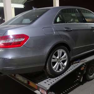 Autoturism căutat de autoritățile din Germania, descoperit la P.T.F. Giurgiu