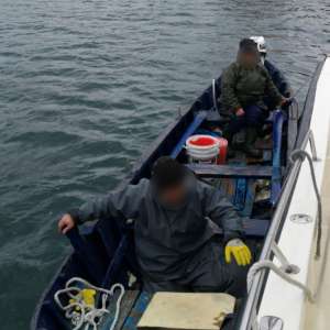 Polițiștii de frontieră au intervenit pentru a remorca o ambarcațiune, rămasă fără propulsie pe Marea Neagră