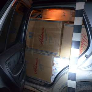 Ţigări în valoare de peste 186.000 lei confiscate la frontiera de nord