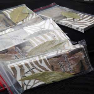 Țigări de provenienţă ucraineană, disimulate printre frunze de dafin