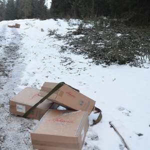 Peste 11.000 pachete cu țigări confiscate la frontiera de nord