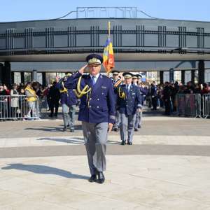 O nouă serie de elevi a depus jurământul militar la Şcoala Avram Iancu Oradea  