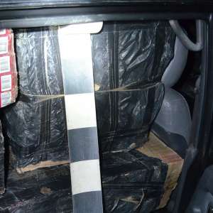 Ţigări de contrabandă confiscate la frontiera de nord a României