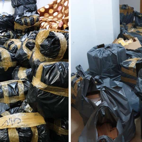 Bunuri în valoare de peste 650.400 lei, susceptibile a fi contrafăcute, confiscate de polițiștii de frontieră din cadrul P.T.F. Giurgiu