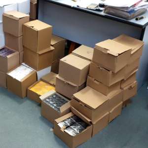 Bunuri în valoare de peste 650.400 lei, susceptibile a fi contrafăcute, confiscate de polițiștii de frontieră din cadrul P.T.F. Giurgiu