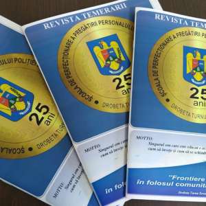 25 ani de existență de dăruire și profesionalism pentru Școala de Perfecționare a Pregătirii Personalului Poliției de Frontieră Drobeta Turnu Severin