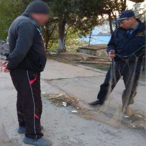 Infracțiuni de braconaj piscicol constatate de polițiștii de frontieră brăileni