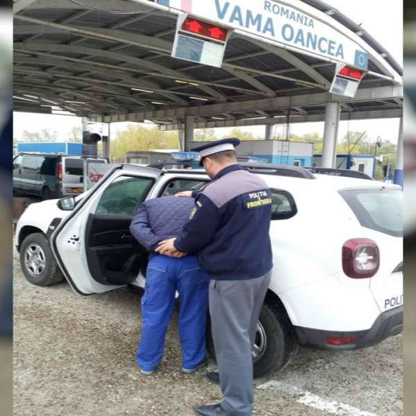 Urmărit internațional, reținut în  Punctul de Trecere a Frontierei Oancea