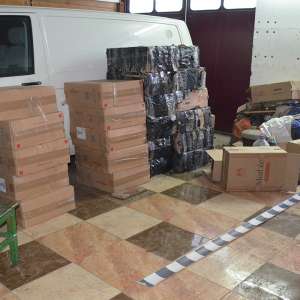 21.500 pachete de ţigări confiscate la frontiera de nord