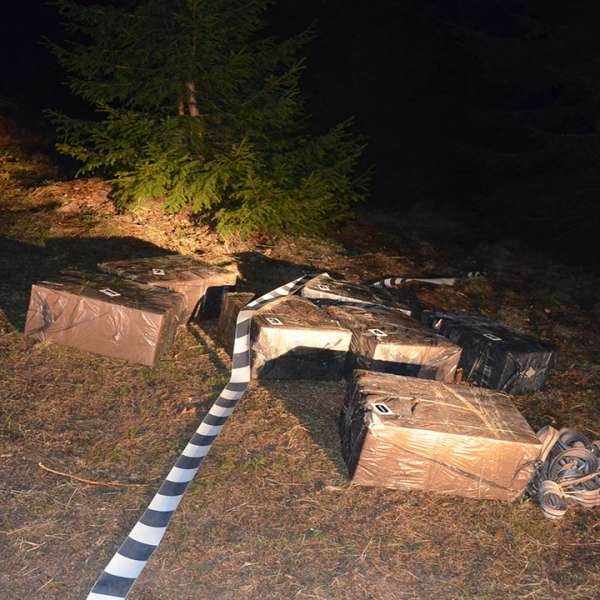 Peste 17.000 pachete cu țigări de contrabandă, confiscate la frontiera de nord