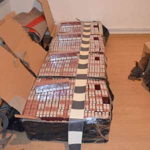 Peste 17.000 pachete cu țigări de contrabandă, confiscate la frontiera de nord