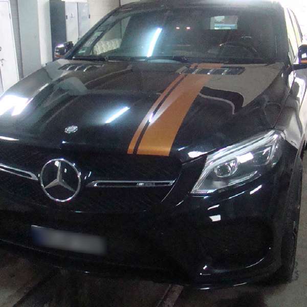 Mercedes în valoare de 74.000 euro căutat de autoritățile din Germania, descoperit în aceeaşi zi la P.T.F. Siret