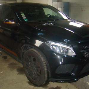 Mercedes în valoare de 74.000 euro  căutat de autoritățile din Germania, descoperit în aceeaşi zi  la P.T.F. Siret