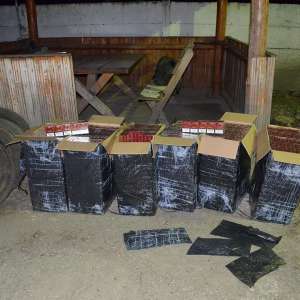 Țigări de contrabandă în valoare de 70.200 lei,  confiscate la frontiera de nord a României