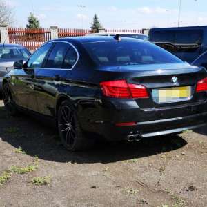 BMW căutat de autoritățile din Marea Britanie, descoperit în P.T.F. Petea