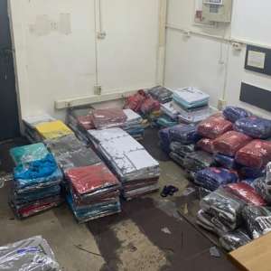 Bunuri în valoare de peste 150.000 lei, susceptibile a fi contrafăcute, confiscate de polițiștii de frontieră din cadrul P.T.F. Giurgiu