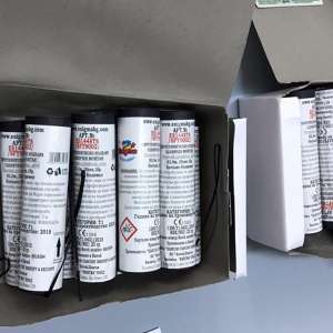 Materiale pirotehnice, confiscate la P.T.F. Giurgiu