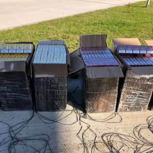 Țigări de contrabandă în valoare de peste 90.000 lei,  confiscate la frontiera de nord a României