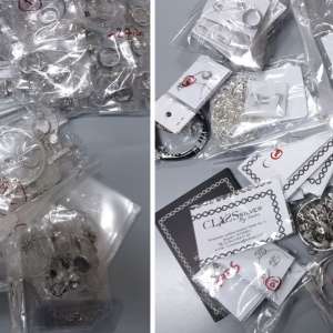 Peste 1.350 grame de bijuterii din argint, descoperite într-un autoturism, la P.T.F. Giurgiu