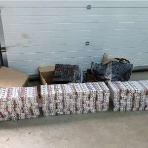 Contrabandă cu ţigări oprită la malul râului Prut