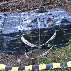 Peste 7.000 de pachete cu țigări de contrabandă, confiscate la frontiera de nord