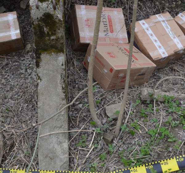 Aproximativ 40.000 pachete cu țigări de contrabandă, depistate la frontiera de nord
