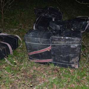 Aproximativ 40.000 pachete cu țigări de contrabandă,  depistate la frontiera de nord