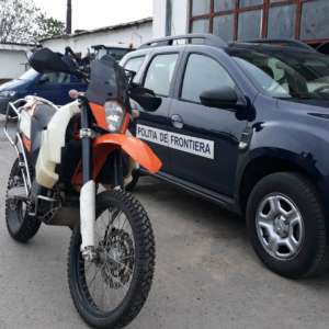 Motocicletă descoperită în P.T.F. Cenad, în aceeași zi în care alerta de căutare a fost introdusă de autoritățile austriece