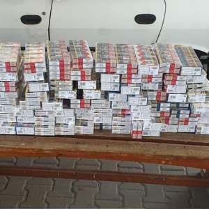 Peste 900 de pachete cu ţigări, descoperite la P.T.F. Giurgiu