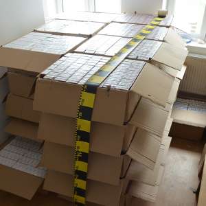 Peste 36.000 pachete cu țigări confiscate la frontiera de nord