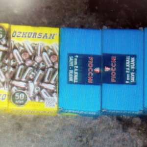 250 cartuşe cu vârf de plastic, fără documente legale, descoperite la P.T.F. Turnu-Măgurele