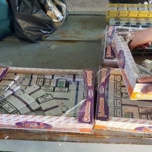 Țigări în valoare de peste 21.000 lei confiscate de polițiștii de frontieră