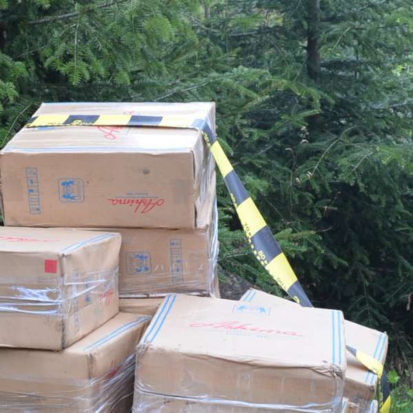 Aproximativ 24.000 de pachete cu ţigări confiscate la frontiera de nord