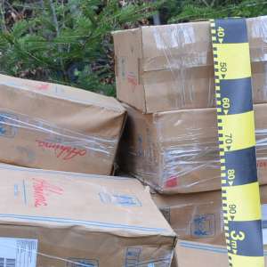 Aproximativ 24.000 de pachete cu ţigări confiscate la frontiera de nord