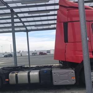 Autocamion căutat de autorităţile din Ungaria, descoperit de poliţiştii de frontieră din P.T.F. Nădlac II