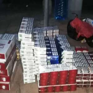 Ţigări de contrabandă descoperite în P.T.F. Galați rutier