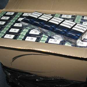 Țigări de contrabandă în valoare de 42.000 lei, confiscate de polițiștii de frontieră