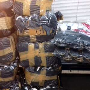 Bunuri, în valoare de 80.800 lei, susceptibile a fi contrafăcute, confiscate de polițiștii de frontieră giurgiuveni