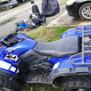 ATV căutat de autoritățile din Marea Britanie, descoperit în P.T.F. Petea