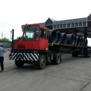 A condus un ansamblu rutier neînmatriculat, fără a deține permis de conducere