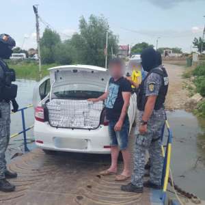 Aproximativ 20.000 de pachete cu țigări de contrabandă, descoperite de polițiștii de frontieră