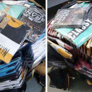 Textile şi încălțăminte susceptibile a fi contrafăcute, descoperite de polițiștii de frontieră giurgiuveni