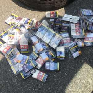 Ţigări ascunse în roata de rezervă, descoperite la P.T.F. Calafat