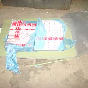 Peste 1.550 pachete cu țigări confiscate în Punctul de Trecere al Frontierei Siret