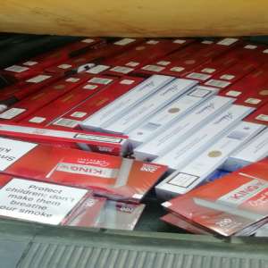 Ţigări de contrabandă descoperite de polițiștii de frontieră gălățeni