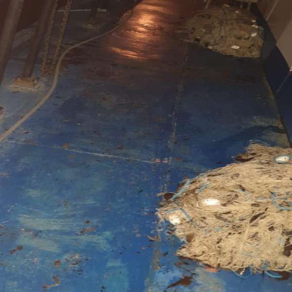 Plase de pescuit în lungime de aproximativ 90 m, confiscate de poliţiştii de frontieră   